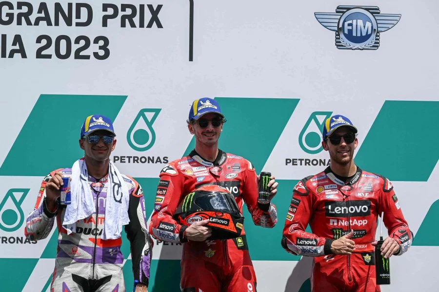 Bagnaia escapa na frente e vence a primeira etapa em Portugal