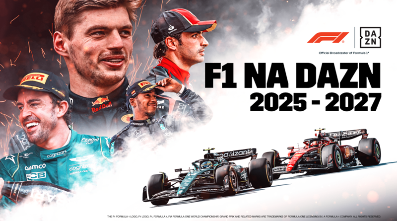 DAZN com os direitos da Fórmula 1 em 2025