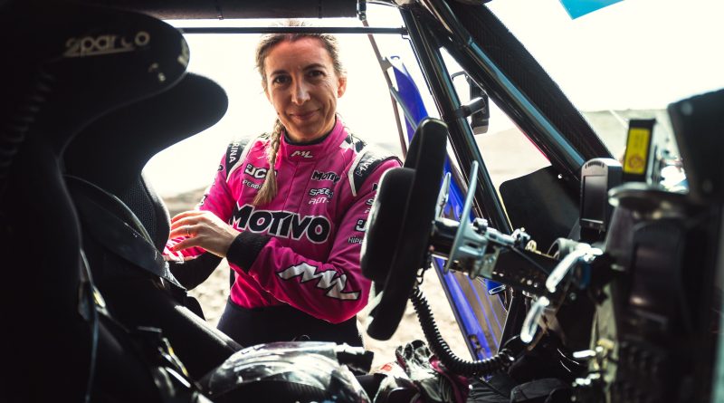 Maria Luís Gameiro no Dakar com a X-Raid