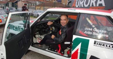 José Grosso no Rally Rota da Cereja de Resende