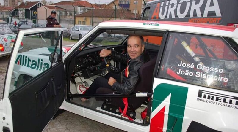 José Grosso no Rally Rota da Cereja de Resende