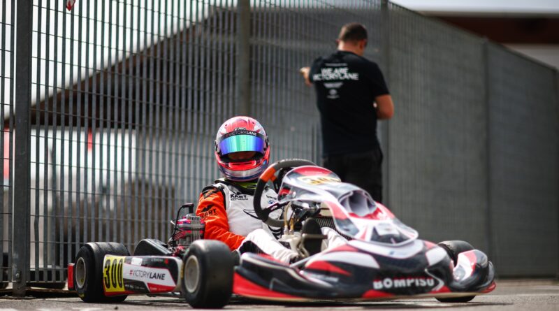 Gabi Santos Teixeira corre na IAME Ladies Cup