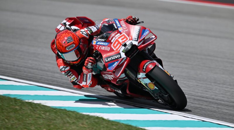 Marc Márquez mais rápido no TL1 na Malásia