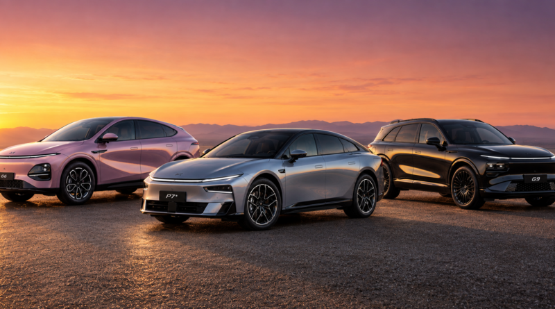 XPENG conquista os condutores auto elétricos